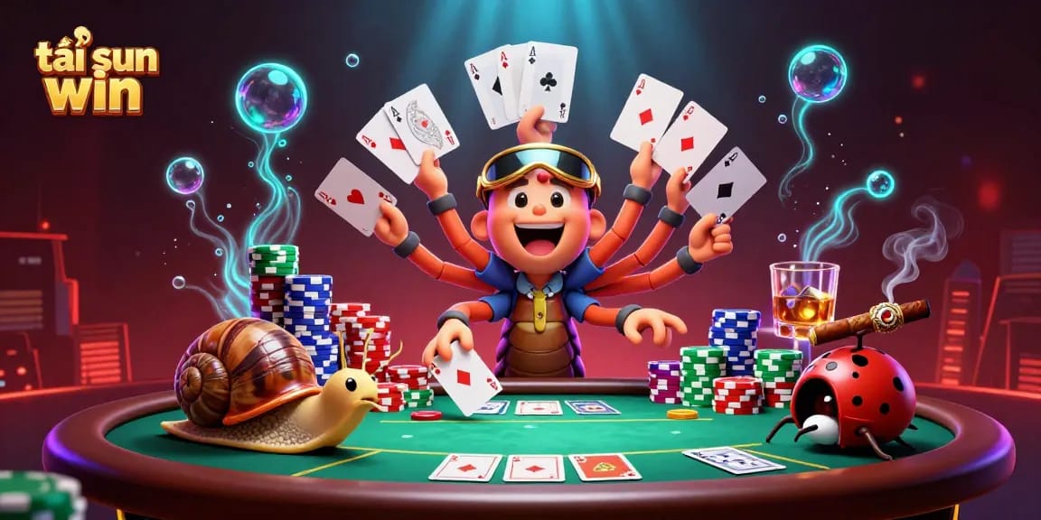 Play poker with excitement: tải sun win at a vibrant 3D casino scene