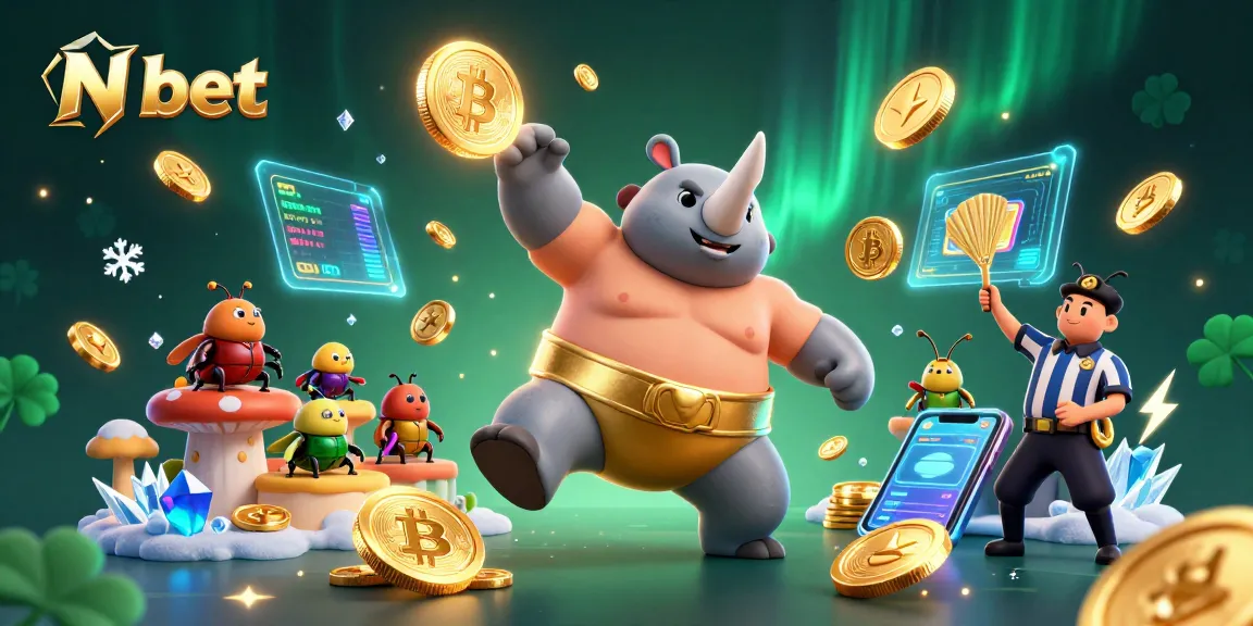 N bet: Experience the excitement of online gaming with a vibrant scene showcasing a sumo champion in dynamic action.