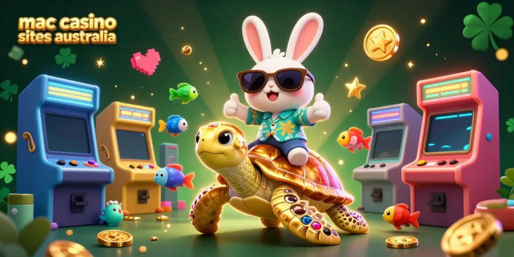 Experience luck and fun with top mac casino sites Australia featuring vibrant gaming elements.