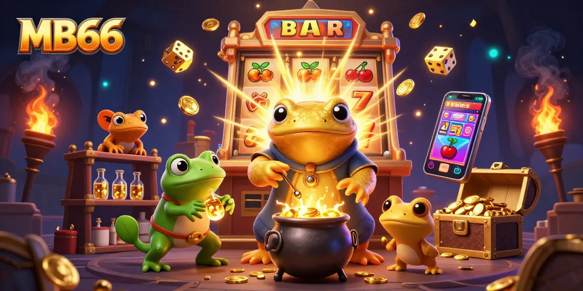 Watch as MB66 brings exciting golden treasures to life with captivating casino elements.