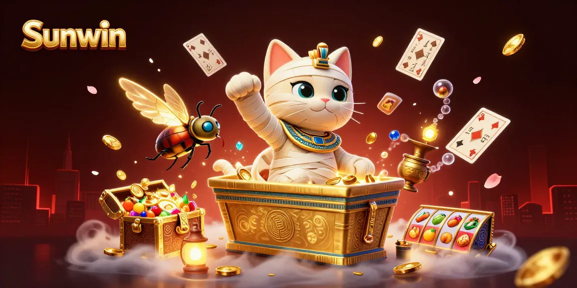 Engage with thrilling gameplay at Sunwin featuring characters and dynamic casino elements.