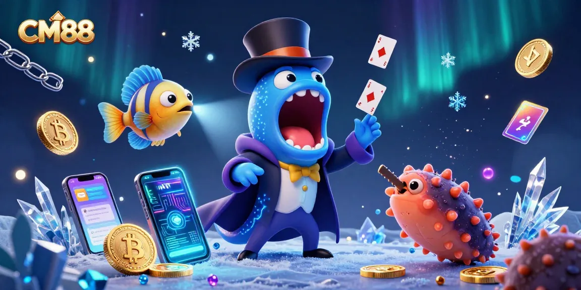 Experience the thrilling magic of CM88 online gambling with vibrant digital artistry.