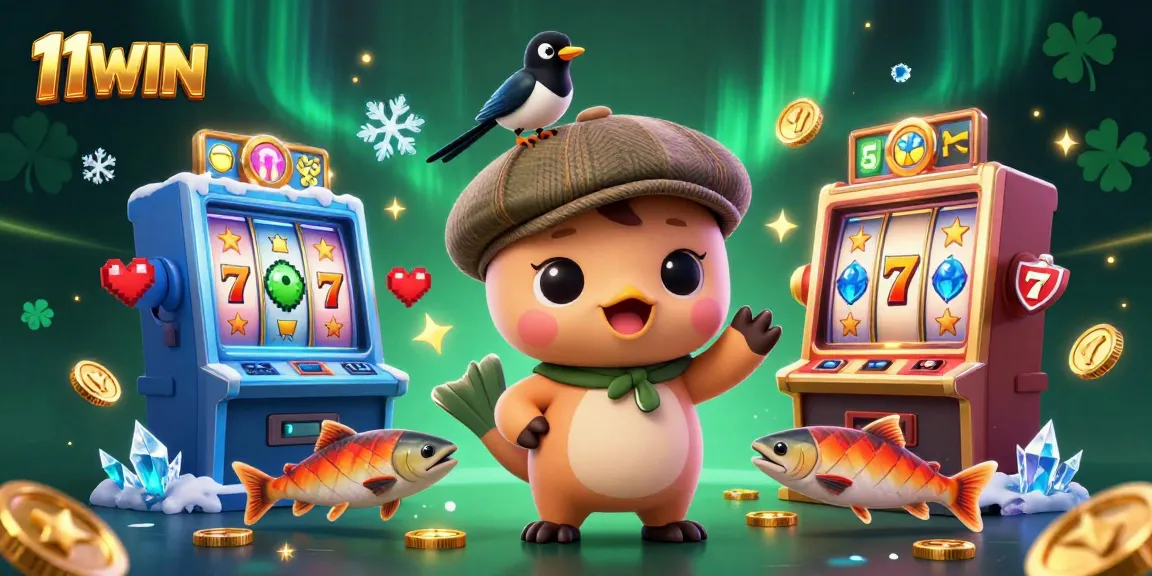 Spin the reels with 11WIN as Nessie and friends bring luck to your gaming adventure.