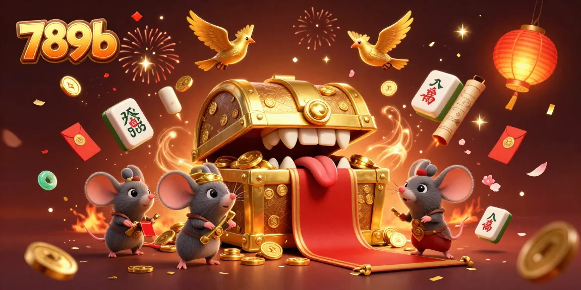 Join 789b's online adventure with exciting treasures in a vibrant gambling scene