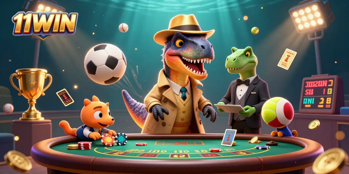 Experience thrilling gameplay at 11WIN with unique characters and dynamic sports betting elements.